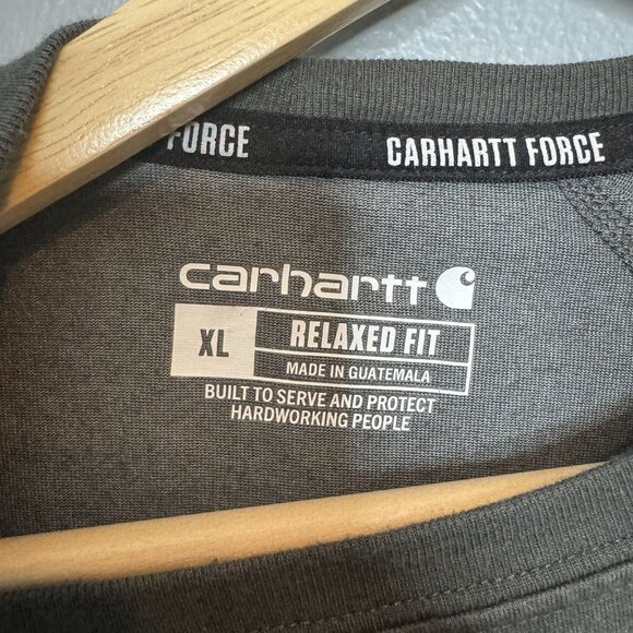 CARHARTT Force Mens Relaxed Fit T-Shirt XL - Picture 4 of 7
